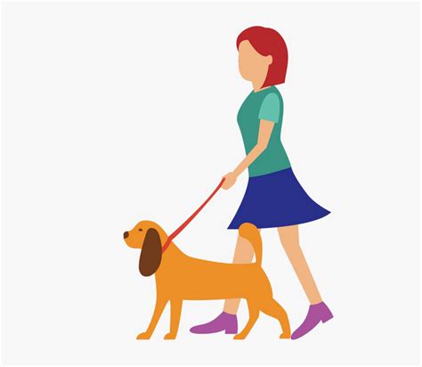 Walk Png Image File - Cartoon Dog On Leash , Transparent Cartoon, Free Cliparts & Silhouettes ...