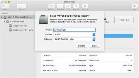 What happens if you erase your Mac hard drive? - Darwin's Data