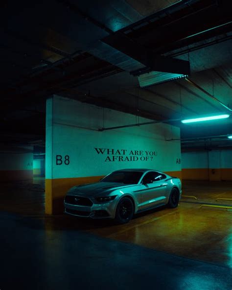 Silver Car Parked at the Parking Lot · Free Stock Photo