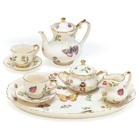 Burton & Burton Mini Morning Meadows Tea Set - Walmart.com - Walmart.com