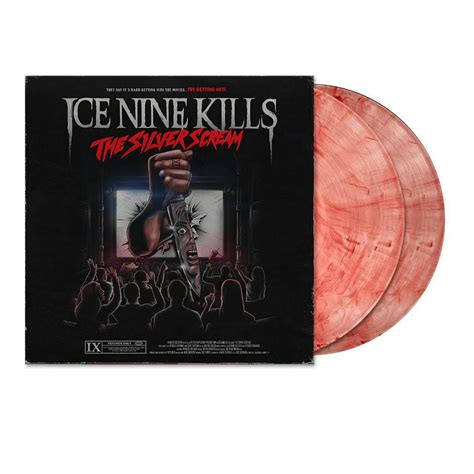 Ice Nine Kills Silver Scream (Translucent Bloodshot) Vinyl Record