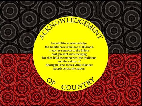 The Significance of a Welcome to Country and Acknowledgement of Country – Australia-Indonesia ...