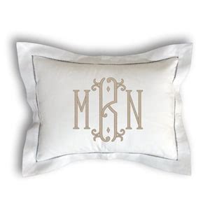 Monogram Pillow - Etsy