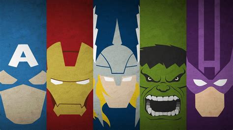 Avengers Minimalist Wallpapers - Wallpaper Cave