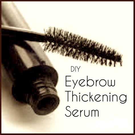 The Make-up Junkie: DIY Eyebrow Growth Serum