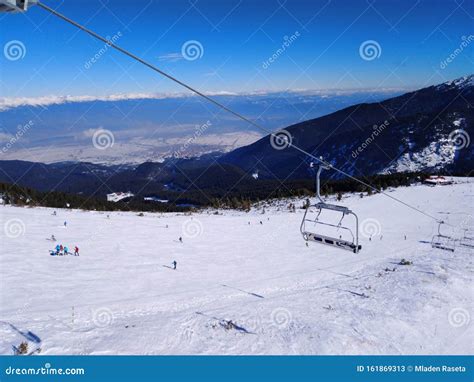 Bansko Bulgaria Ski Resort Winter Sports Stock Image - Image of bansko ...