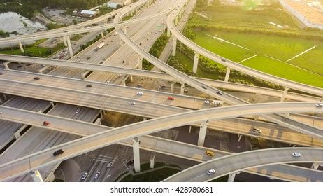 Aerial View Massive Highway Intersection Stack Stock Photo 428980576 ...