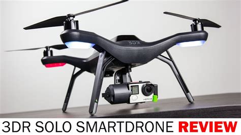 3D Robotics Solo Smart Drone With Solo Gimbal - Long Term Review - YouTube