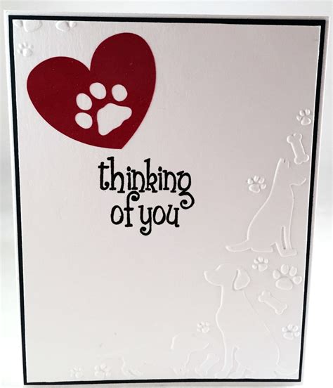 Cards By Regina: Loss of Pet Sympathy Card