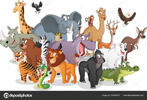 Group Of Animals Cartoon | Wallpapers Quality