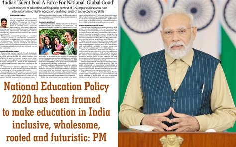 National Education Policy 2020 has been framed to make education in ...