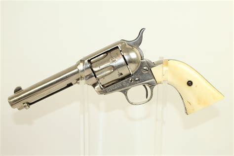 Antique Colt SAA Single Action Army Peacemaker Hog-leg Revolver 001 | Ancestry Guns