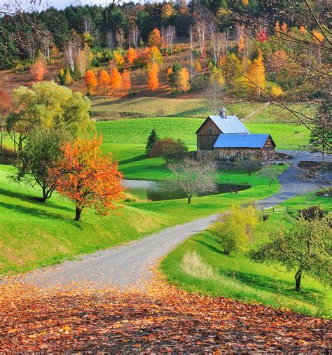 Sleepy Hollow Autumn - Pomfret Vermont Photograph by Expressive Landscapes Fine Art Photography ...