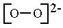 Peroxide Ion Formula & Structure