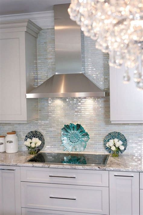 Kitchen Backsplash Ideas Glass Tile - Image to u