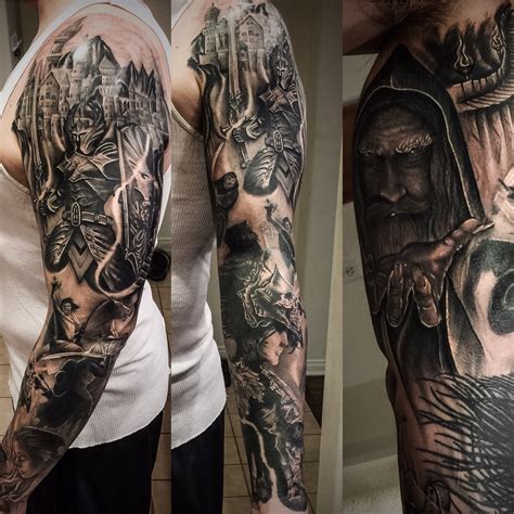 Share 70+ medieval tattoo sleeve latest - in.coedo.com.vn