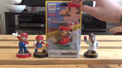 Mario Classic Color 30th Anniversary amiibo - unboxing and comparison video - Nintendo Everything