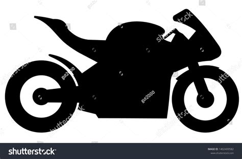 Racing Motorbike Isolated Logo Vector Stock Vector (Royalty Free) 1402409582 | Shutterstock