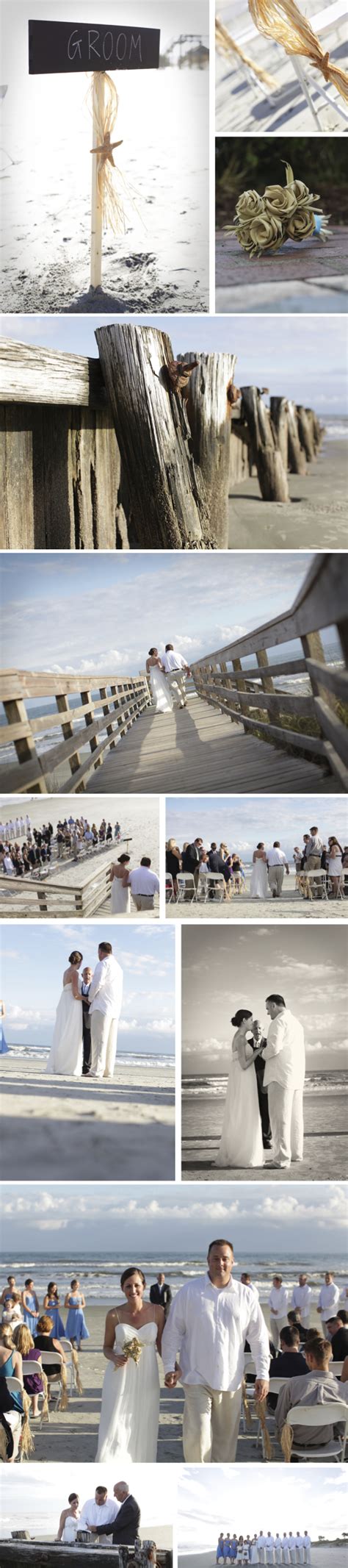 Janiece & Michael {Folly Beach Wedding} - The Wedding Row