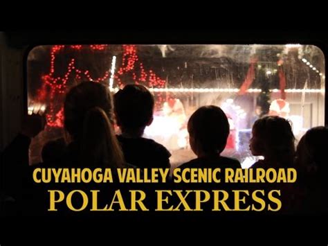 2016 Polar Express on the Cuyahoga Valley Scenic Railroad - YouTube