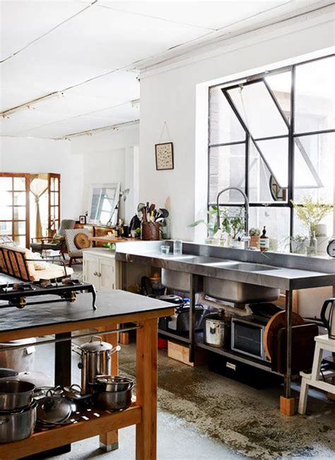 Cool And Minimalist Industrial Kitchen Design | Home Design And Interior