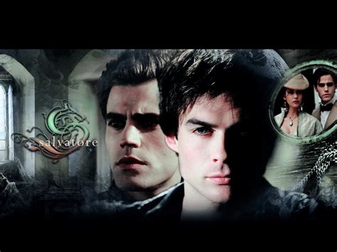 Salvatore Brothers - The Vampire Diaries Saga Fan Art (25290858) - Fanpop