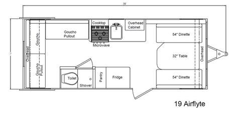 Smitten with the Shasta Airflyte | Airflyte, Rv floor plans, Shasta