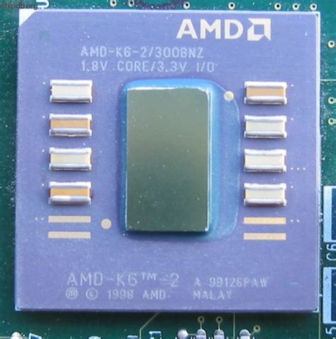 AMD - K6-2 - 300 - AMD AMD-K6-2/300BNZ - chipdb.org