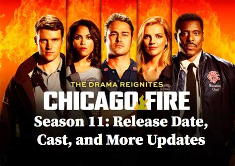 Chicago Fire Season 11: Release Date, Cast, and More Updates | Nilsen ...