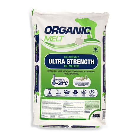 Organic Melt Organic Melt 20 kg Eco-Friendly Ultra Strength -30C Ice Melter | The Home Depot Canada