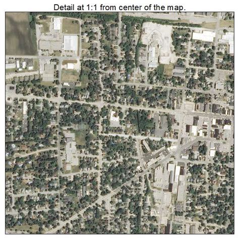 Aerial Photography Map of Sycamore, IL Illinois