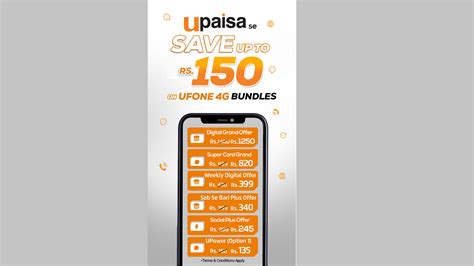 Ufone 4G expands the range of discounted offers on UPaisa - PhoneWorld