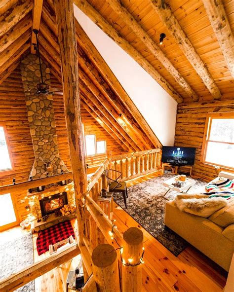 perfect spot for comfort food | Log home decorating, Cabin homes, Log cabin homes