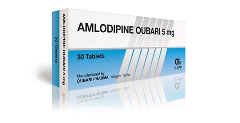 Amlodipine Oubari 5 mg Tablets