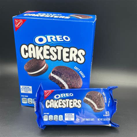 LIMITED Nabisco Oreo CAKESTERS! Soft Snack Cakes, 2 Pack, 57g (USA) LI