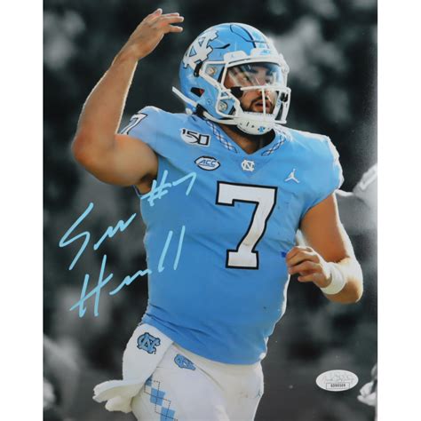 Sam Howell Signed North Carolina Tar Heels 8x10 Photo (JSA Hologram ...