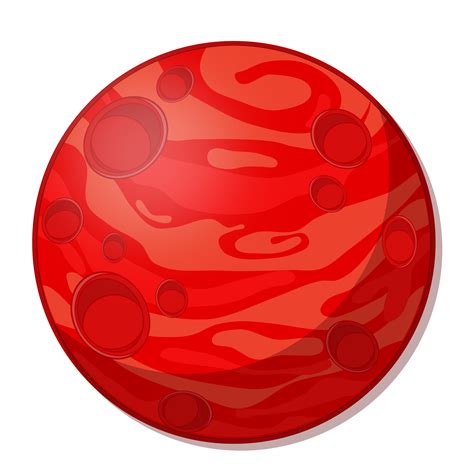 Remix of cartoon red planet (fixed PDF export) by rygle | Planet drawing, Planets, Mars planet