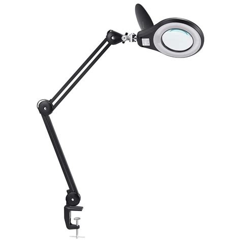 Buy LED Magnifying Lamp, PHIVE Daylight Bright Magnifier Desk Lamp ...