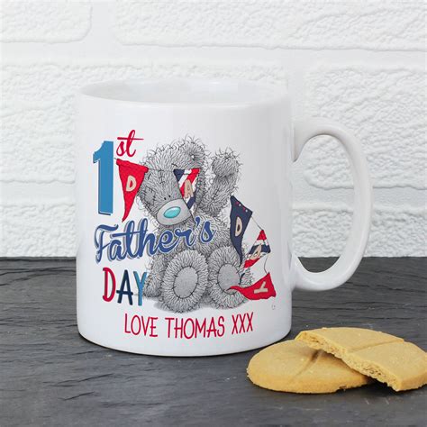 Personalised Me To You 1st Father's Day Mug | Fathers day mugs ...