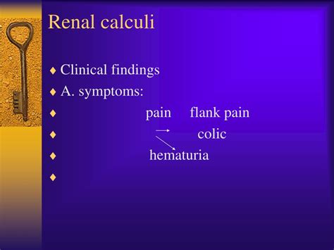 PPT - The physical characteristics of urinary calculi PowerPoint Presentation - ID:3095205