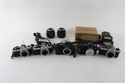 Nikon FM2 And FM3A With Accessories, 5+ Pieces | Property Room