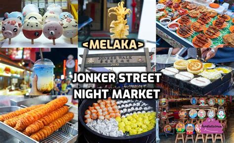 Jonker Street Night Market - Melaka Weekend Supper Guide to Seafood, Street Food & Fancy Drinks