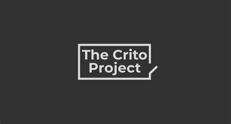 The Crito Project begins! — The Crito Project