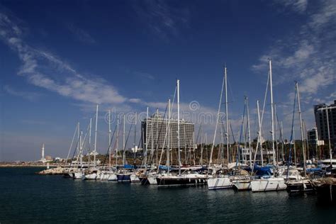 White City Tel Aviv on an Autumn Day. Israel. Stock Image - Image of ...