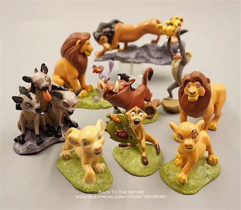 Disney The Lion King 4 9cm 9pcs/set mini doll Action Figure Posture ...