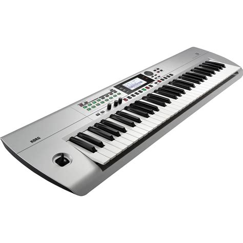 Korg i3 61-Key Music Workstation (Silver) I3MS B&H Photo Video