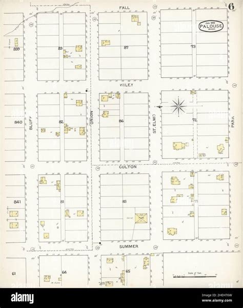 Sanborn Fire Insurance Map from Palouse City, Whitman County ...