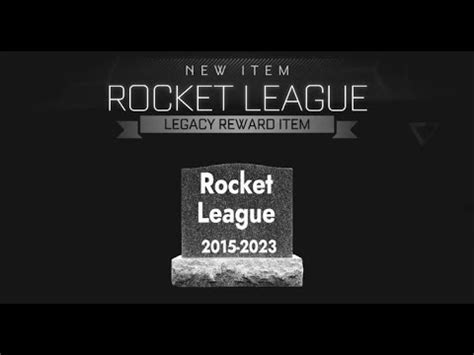 Goodbye, Rocket League 2023... - YouTube