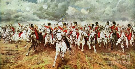 Battle of Waterloo Painting by Mary Evans Picture Library - Pixels