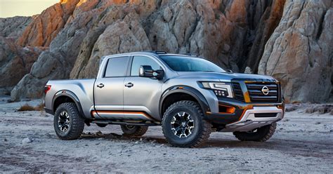 Nissan Titan Warrior pickup goes bold at Detroit auto show